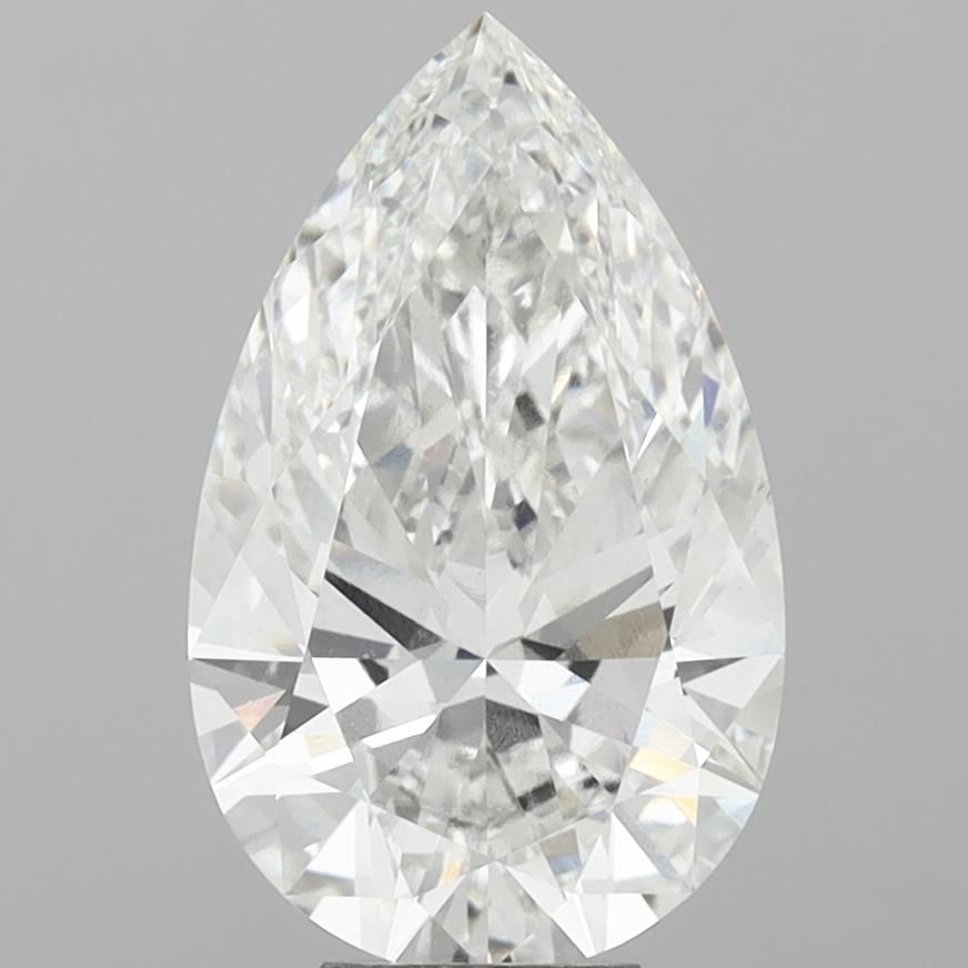 Lab-Grown Pear Diamond - 8.02 Carats, F Color, VS1 Clarity - Certified by IGI - Report Number: LG695516216