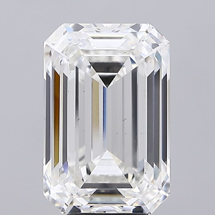 Lab-Grown Emerald Diamond - 8.09 Carats, F Color, VS2 Clarity - Certified by IGI - Report Number: LG671499420