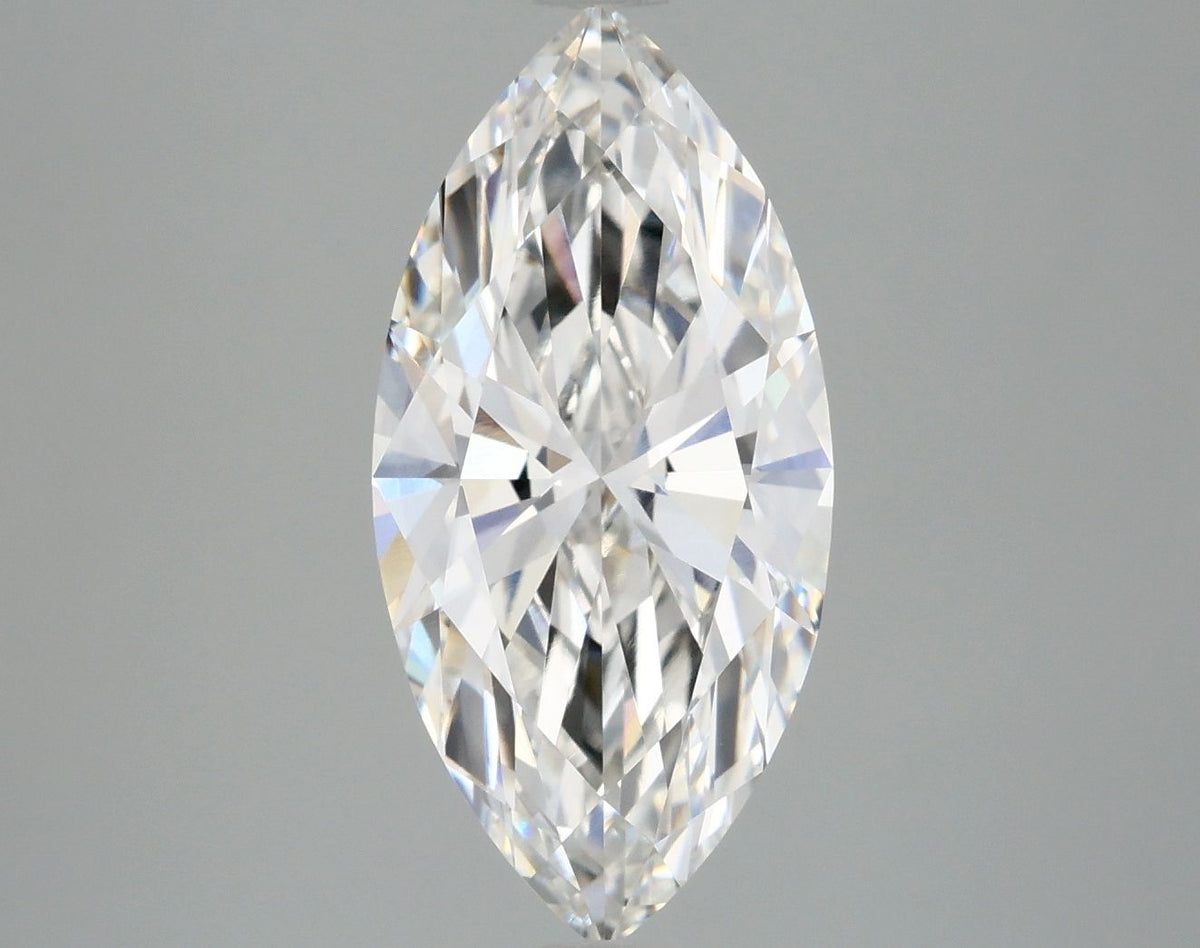 Lab-Grown Marquise Diamond - 3.05 Carats, F Color, VVS2 Clarity - Certified by IGI - Report Number: LG663406712