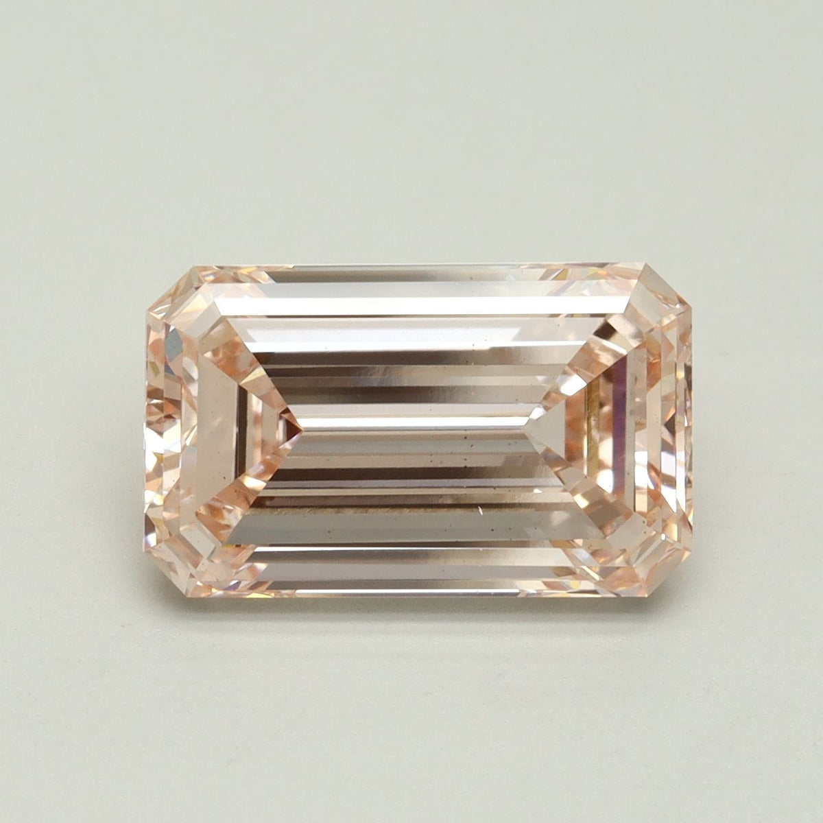 Lab-Grown Emerald Diamond - 4.62 Carats, Fancy Intense Pink Color, VS2 Clarity - Certified by IGI - Report Number: LG616408288
