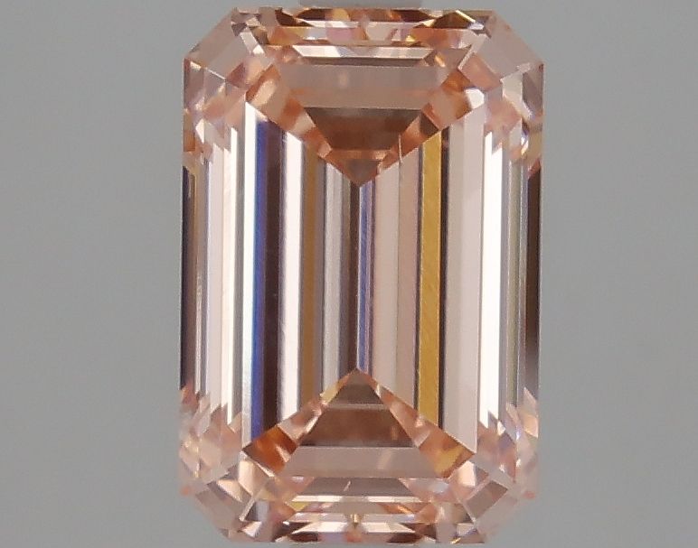 Lab-Grown Emerald Diamond - 2.6 Carats, Fancy Intense Pink Color, VS1 Clarity - Certified by IGI - Report Number: LG627467827