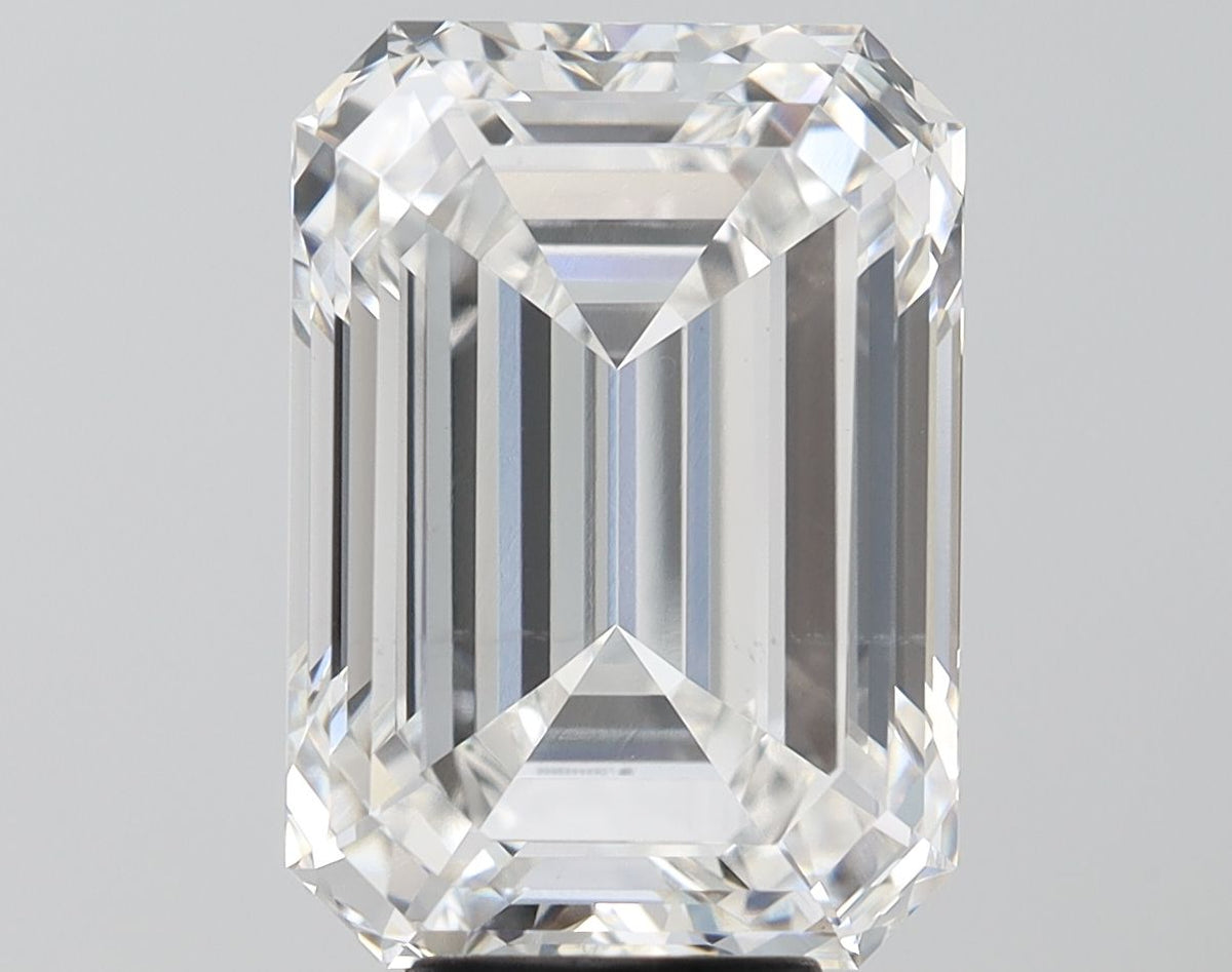 Lab-Grown Emerald Diamond - 8.09 Carats, F Color, VS2 Clarity - Certified by IGI - Report Number: LG644469666