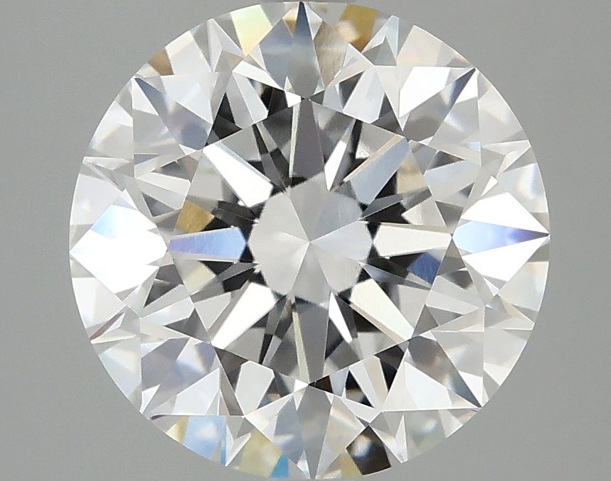 Lab-Grown Round Diamond - 4.08 Carats, E Color, VVS2 Clarity - Certified by IGI - Report Number: LG695510948