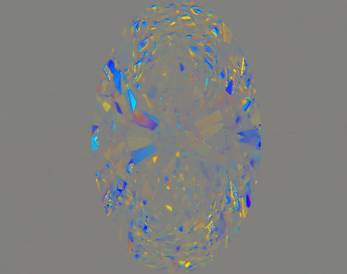 Lab-Grown Oval Diamond - 4.76 Carats, F Color, VS1 Clarity - Certified by IGI - Report Number: LG605379639