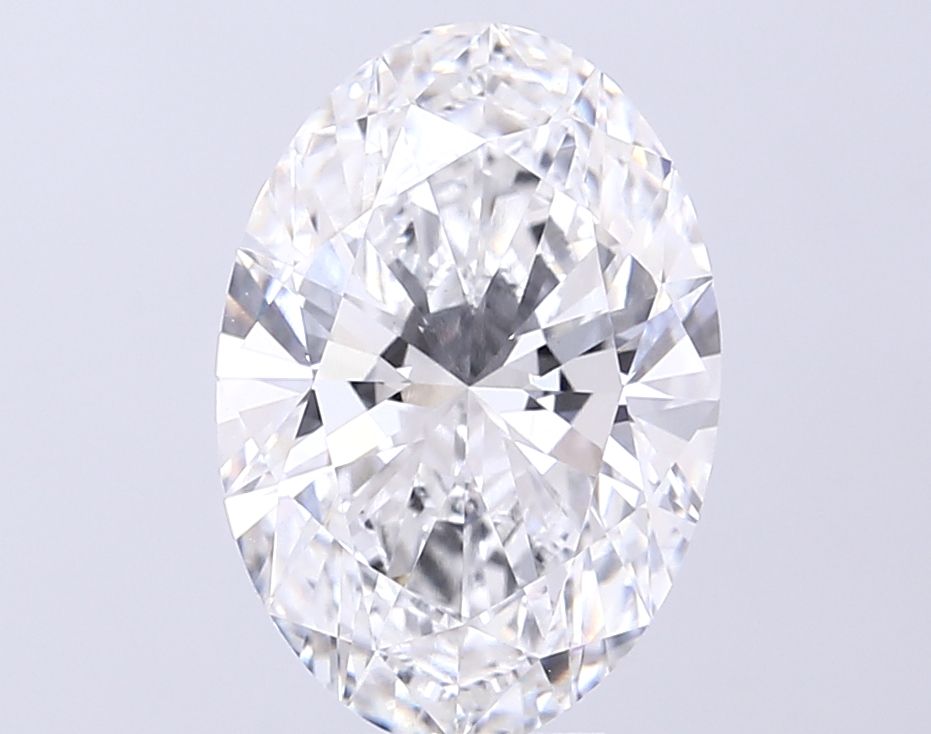 Lab-Grown Oval Diamond - 4.01 Carats, E Color, VVS2 Clarity - Certified by IGI - Report Number: LG714501948