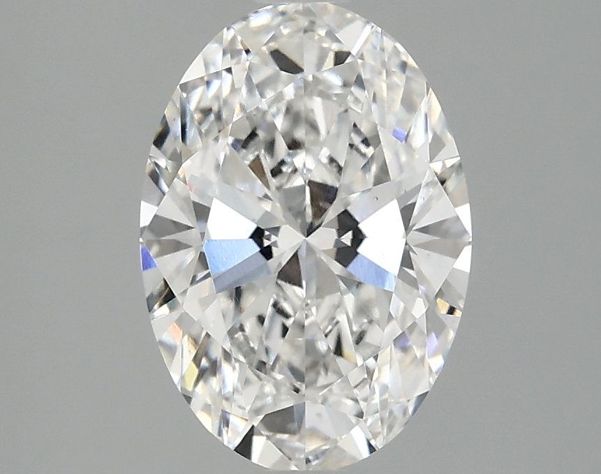 Lab-Grown Oval Diamond - 1.96 Carats, E Color, VS2 Clarity - Certified by IGI - Report Number: LG710536389
