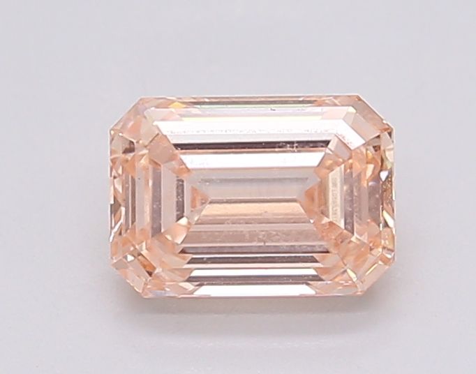 Lab-Grown Emerald Diamond - 1.08 Carats, Fancy Intense Pink Color, VVS2 Clarity - Certified by IGI - Report Number: LG595381292