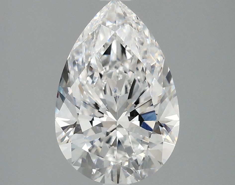 Lab-Grown Pear Diamond - 2.47 Carats, E Color, VVS2 Clarity - Certified by IGI - Report Number: LG689533324
