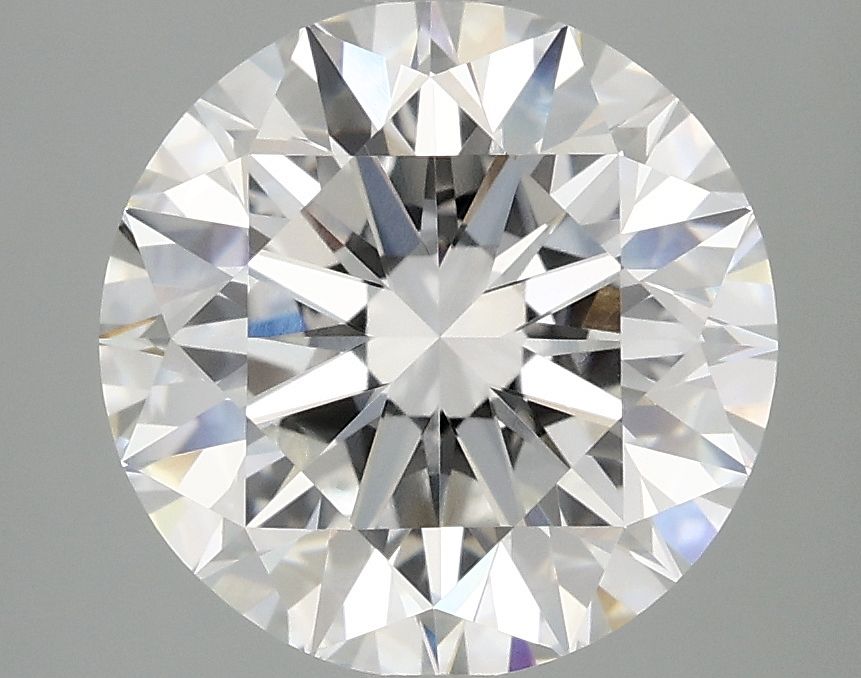 Lab-Grown Round Diamond - 4.06 Carats, E Color, VVS2 Clarity - Certified by IGI - Report Number: LG695524151