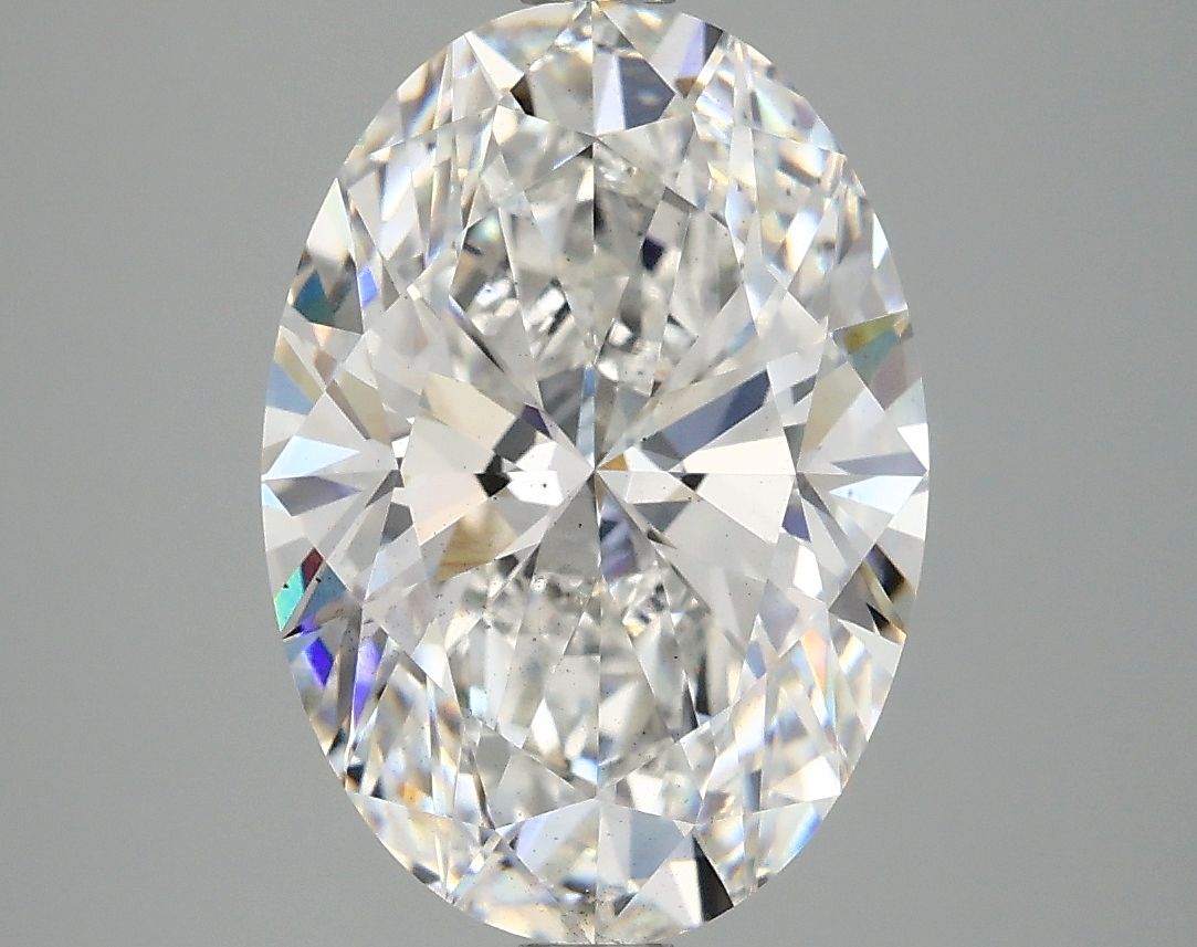 Lab-Grown Oval Diamond - 4.03 Carats, F Color, VS2 Clarity - Certified by IGI - Report Number: LG671469710