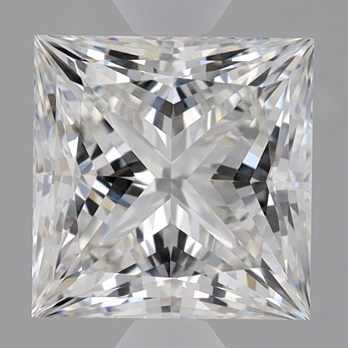 Lab-Grown Princess Diamond - 1.95 Carats, F Color, VVS2 Clarity - Certified by IGI - Report Number: LG638425803