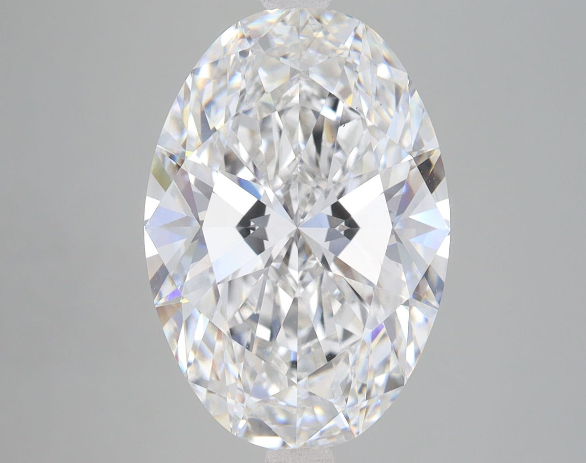 Lab-Grown Oval Diamond - 7.0 Carats, F Color, VS1 Clarity - Certified by IGI - Report Number: LG636493244