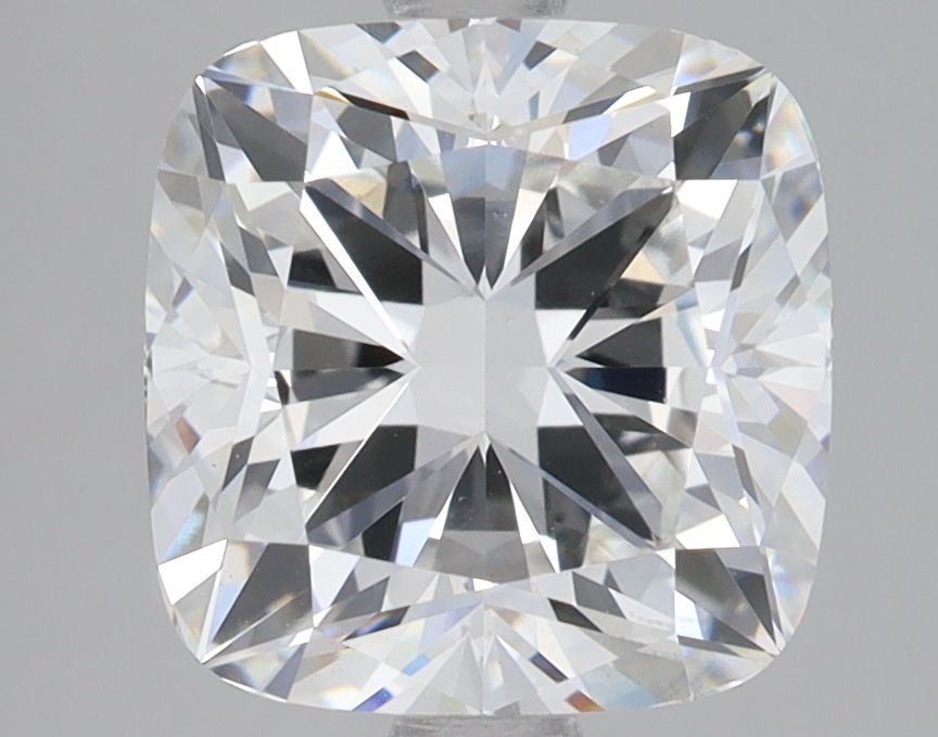 Lab-Grown Cushion Diamond - 3.51 Carats, F Color, VS1 Clarity - Certified by IGI - Report Number: LG687598871