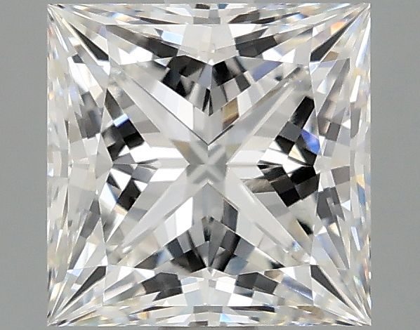 Lab-Grown Princess Diamond - 1.99 Carats, F Color, VVS2 Clarity - Certified by IGI - Report Number: LG677512335
