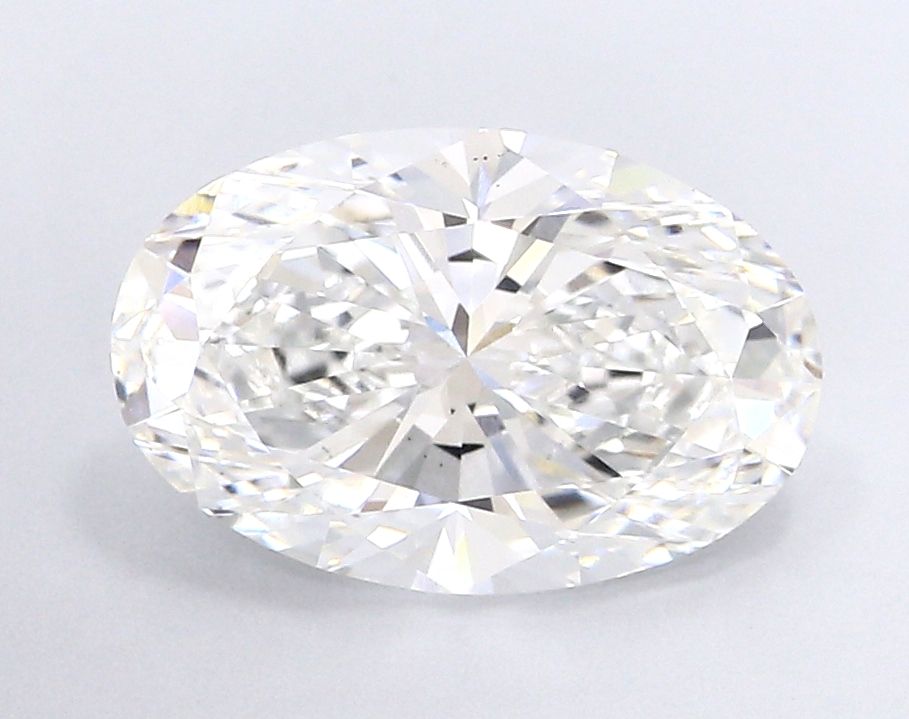 Lab-Grown Oval Diamond - 6.0 Carats, F Color, VS1 Clarity - Certified by IGI - Report Number: LG700572712