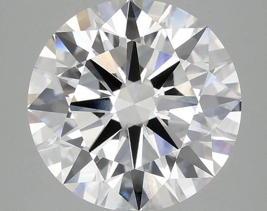 Lab-Grown Round Diamond - 4.01 Carats, E Color, VVS2 Clarity - Certified by IGI - Report Number: LG696535824