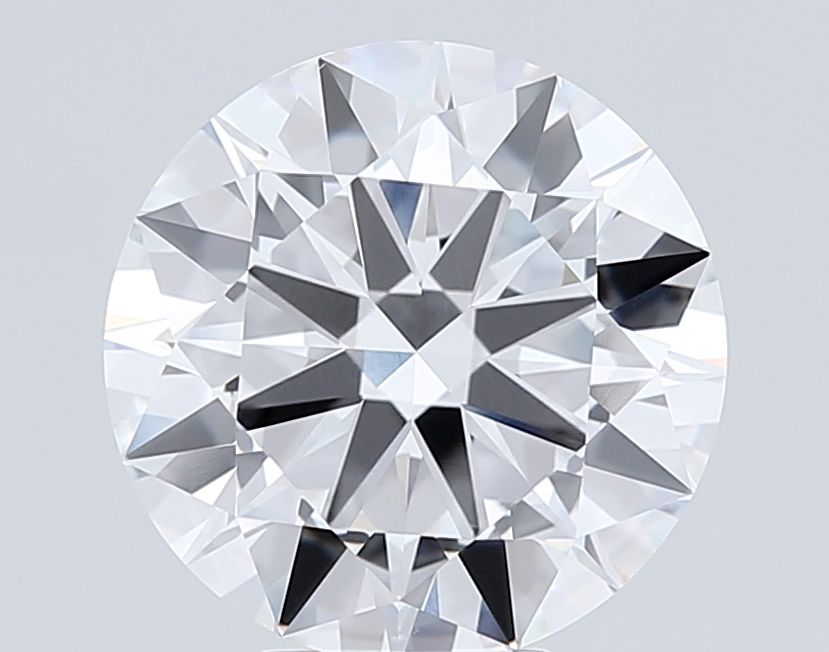 Lab-Grown Round Diamond - 7.09 Carats, E Color, VVS2 Clarity - Certified by IGI - Report Number: LG681512558