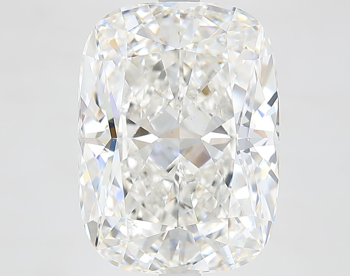 Lab-Grown Cushion Diamond - 7.09 Carats, F Color, VS2 Clarity - Certified by IGI - Report Number: LG638463645
