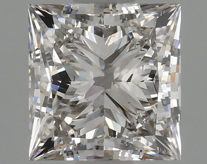 Lab-Grown Princess Diamond - 1.19 Carats, Fancy Vivid Blue Color, VS2 Clarity - Certified by IGI - Report Number: LG634441450