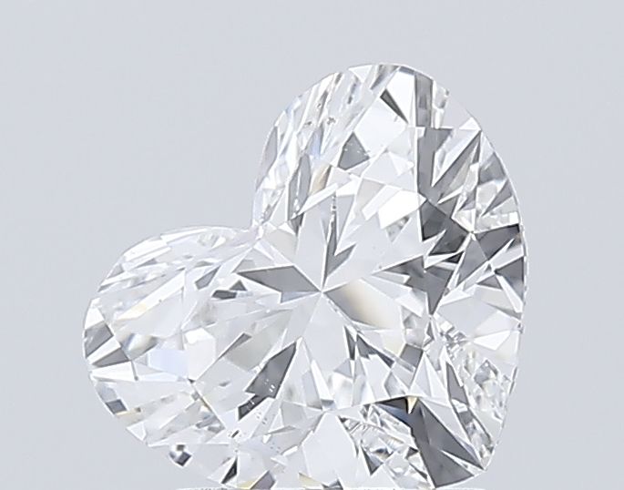 Lab-Grown Heart Diamond - 1.53 Carats, E Color, VS2 Clarity - Certified by IGI - Report Number: LG617488441