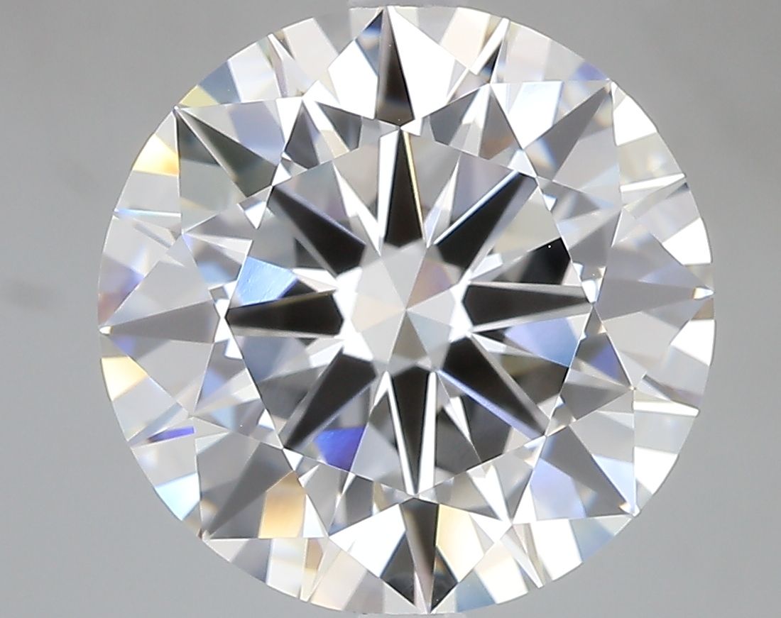 Lab-Grown Round Diamond - 7.01 Carats, E Color, VVS2 Clarity - Certified by IGI - Report Number: LG717540610