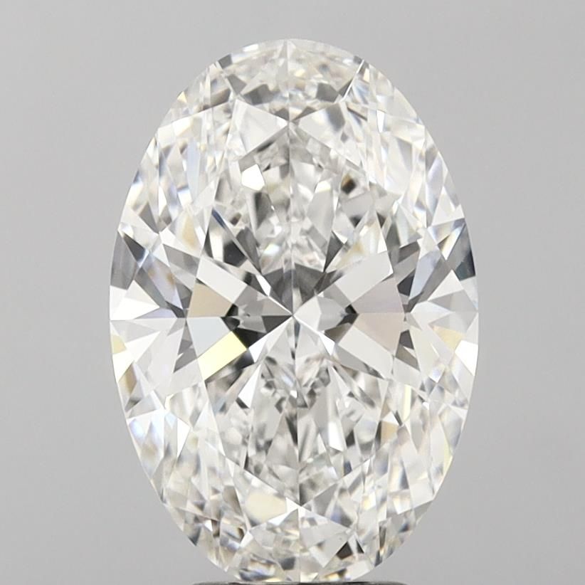 Lab-Grown Oval Diamond - 4.62 Carats, F Color, VS1 Clarity - Certified by IGI - Report Number: LG677578932