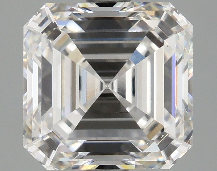 Lab-Grown Asscher Diamond - 3.09 Carats, F Color, VS2 Clarity - Certified by IGI - Report Number: LG678575752