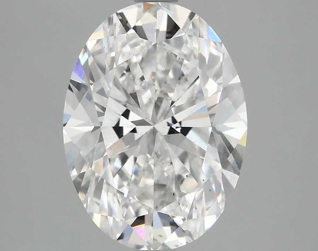 Lab-Grown Oval Diamond - 4.02 Carats, F Color, VS2 Clarity - Certified by IGI - Report Number: LG690528569