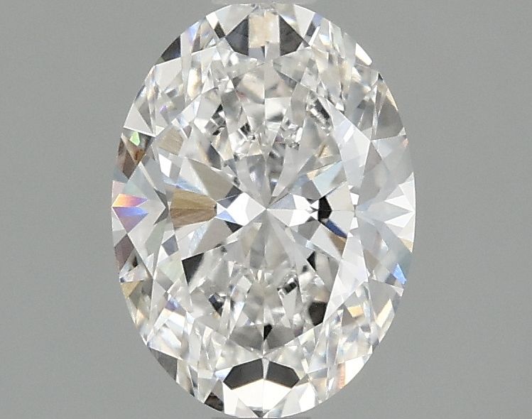 Lab-Grown Oval Diamond - 1.47 Carats, F Color, VVS2 Clarity - Certified by IGI - Report Number: LG687535090