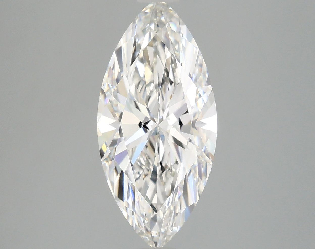 Lab-Grown Marquise Diamond - 2.56 Carats, F Color, VVS2 Clarity - Certified by IGI - Report Number: LG684511217