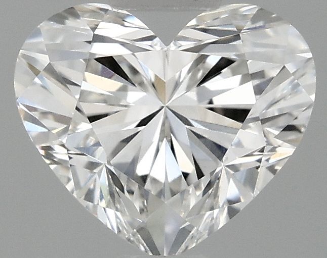 Lab-Grown Heart Diamond - 0.97 Carats, F Color, VVS2 Clarity - Certified by IGI - Report Number: LG695518698