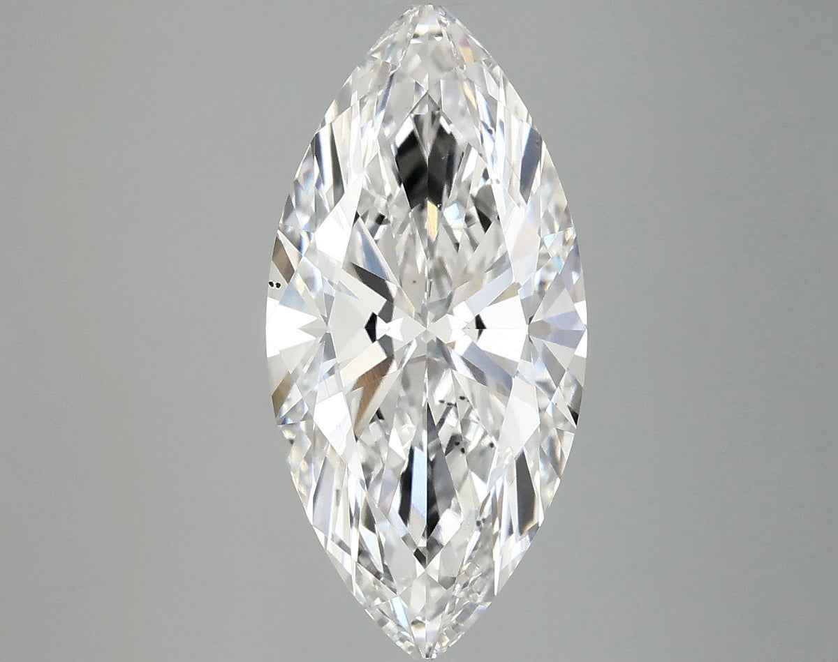 Lab-Grown Marquise Diamond - 4.03 Carats, E Color, VS2 Clarity - Certified by IGI - Report Number: LG687502899