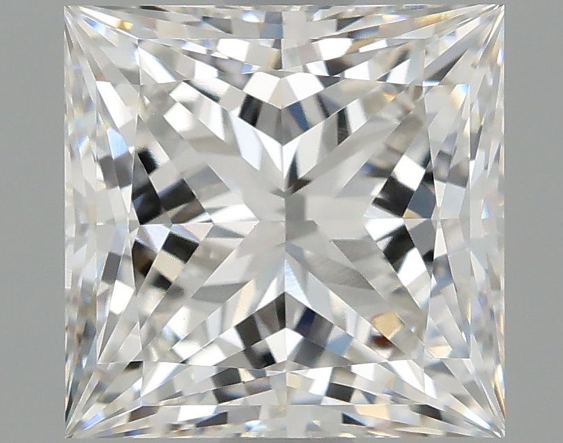 Lab-Grown Princess Diamond - 2.1 Carats, F Color, VVS2 Clarity - Certified by IGI - Report Number: LG681588068