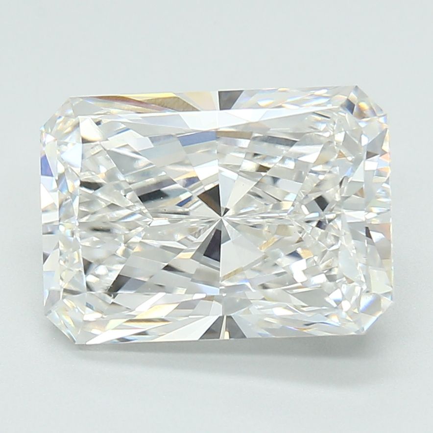 Lab-Grown Radiant Diamond - 3.55 Carats, F Color, VS2 Clarity - Certified by IGI - Report Number: LG702580157