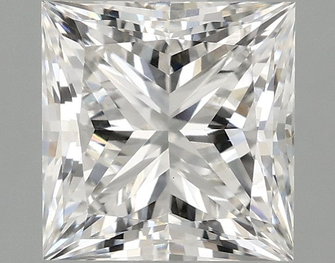 Lab-Grown Princess Diamond - 1.98 Carats, F Color, VVS2 Clarity - Certified by IGI - Report Number: LG689592202