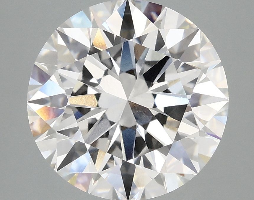 Lab-Grown Round Diamond - 4.06 Carats, E Color, VVS2 Clarity - Certified by IGI - Report Number: LG694591598