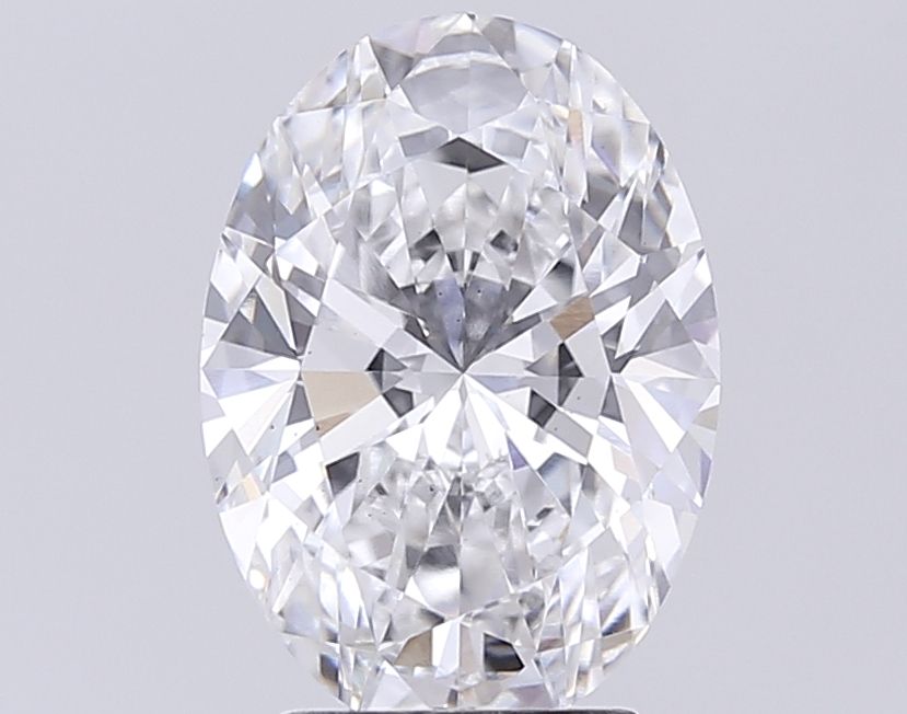 Lab-Grown Oval Diamond - 3.52 Carats, E Color, VS2 Clarity - Certified by IGI - Report Number: LG708573627