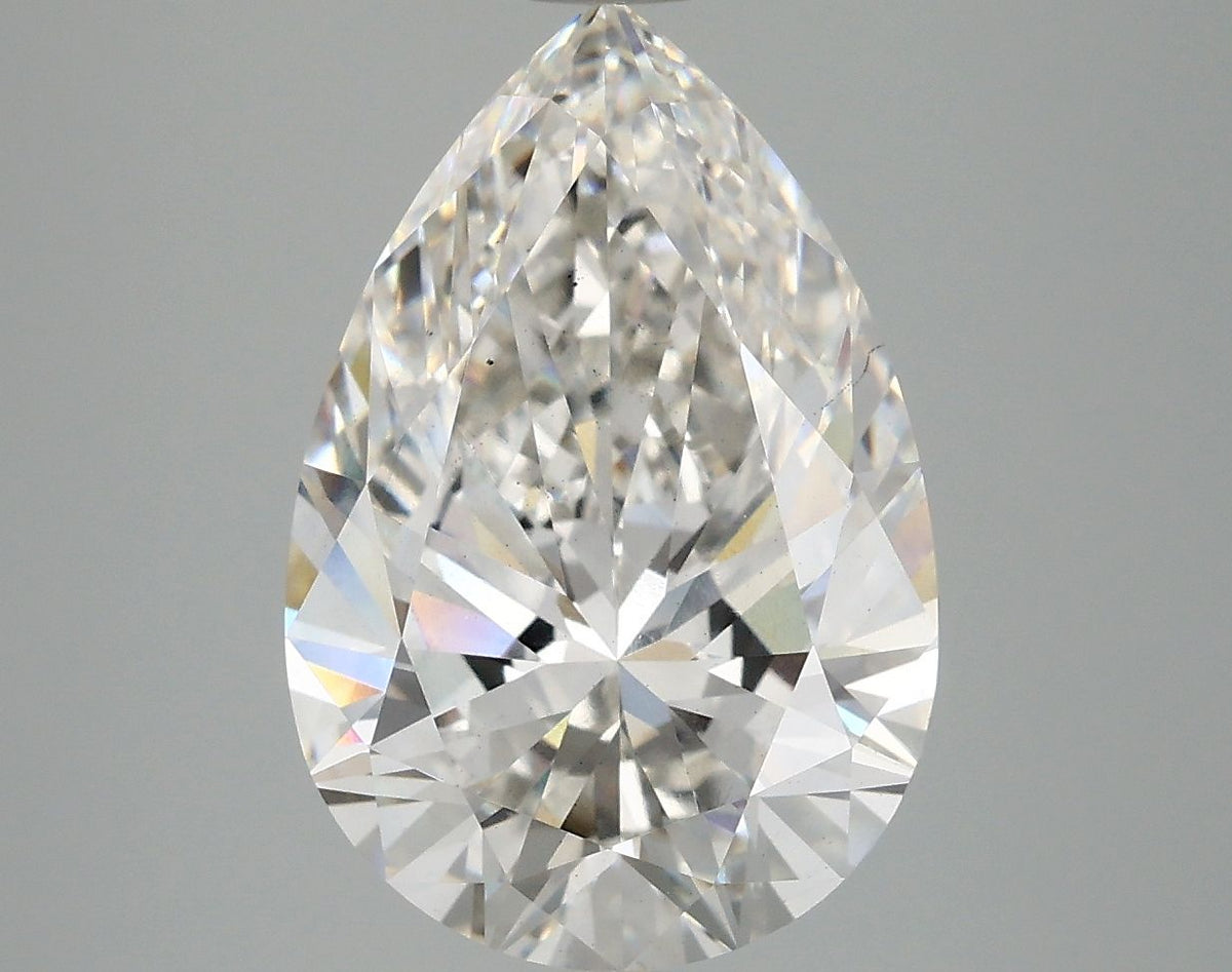 Lab-Grown Pear Diamond - 5.06 Carats, F Color, VS2 Clarity - Certified by IGI - Report Number: LG670422957
