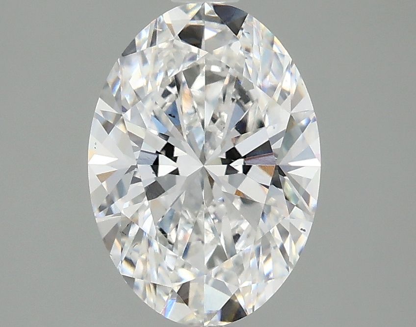 Lab-Grown Oval Diamond - 1.97 Carats, D Color, VS2 Clarity - Certified by IGI - Report Number: LG654447355