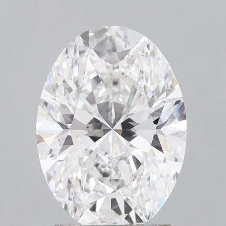 Lab-Grown Oval Diamond - 2.51 Carats, D Color, VS2 Clarity - Certified by IGI - Report Number: LG718504130
