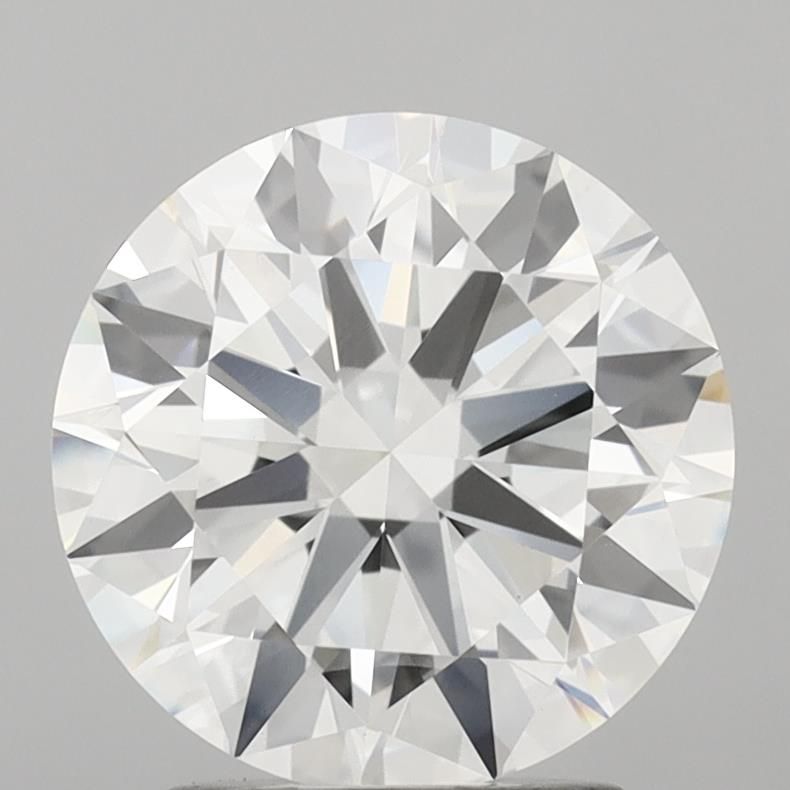 Lab-Grown Round Diamond - 3.01 Carats, F Color, VVS2 Clarity - Certified by IGI - Report Number: LG683534098