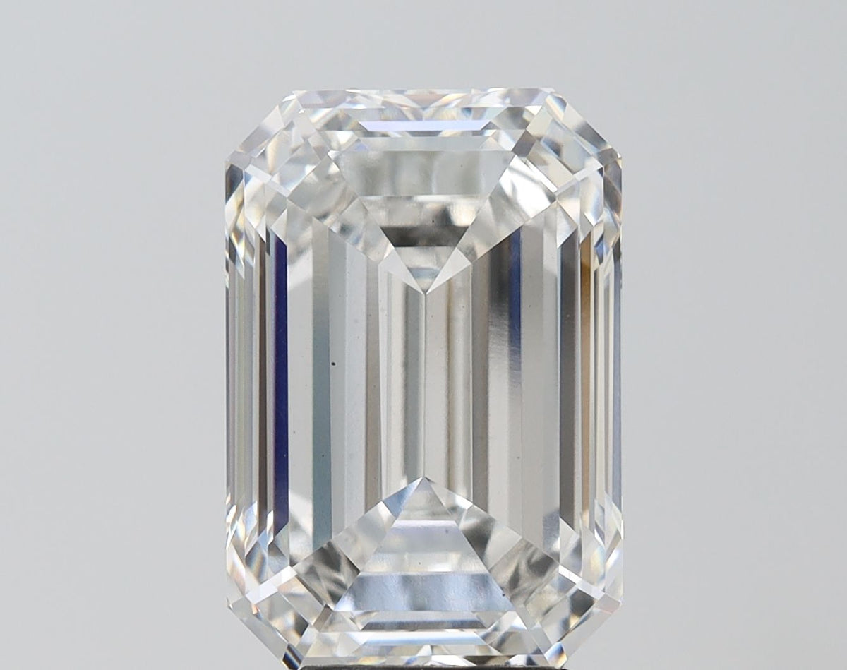 Lab-Grown Emerald Diamond - 8.01 Carats, F Color, VS2 Clarity - Certified by IGI - Report Number: LG605360431