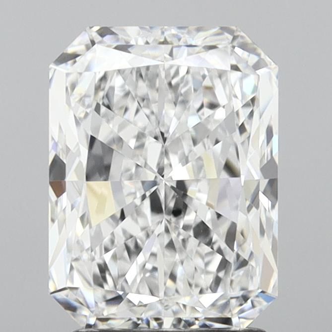Lab-Grown Radiant Diamond - 2.54 Carats, E Color, VVS2 Clarity - Certified by IGI - Report Number: LG642477368