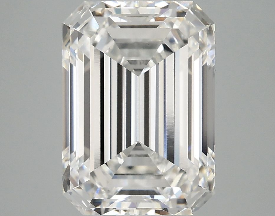 Lab-Grown Emerald Diamond - 4.08 Carats, F Color, VVS2 Clarity - Certified by IGI - Report Number: LG698518238