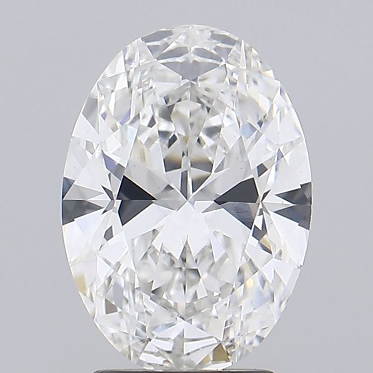 Lab-Grown Oval Diamond - 2.55 Carats, E Color, VS1 Clarity - Certified by IGI - Report Number: LG719546458