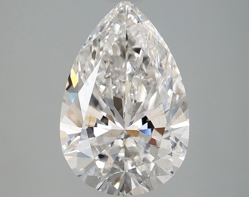 Lab-Grown Pear Diamond - 2.96 Carats, F Color, VS2 Clarity - Certified by IGI - Report Number: LG671426609