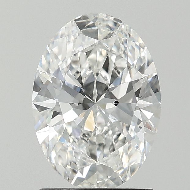 Lab-Grown Oval Diamond - 1.52 Carats, E Color, VVS2 Clarity - Certified by IGI - Report Number: LG680545556