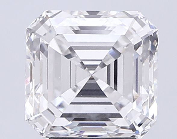 Lab-Grown Asscher Diamond - 4.04 Carats, F Color, VS1 Clarity - Certified by IGI - Report Number: LG717593933