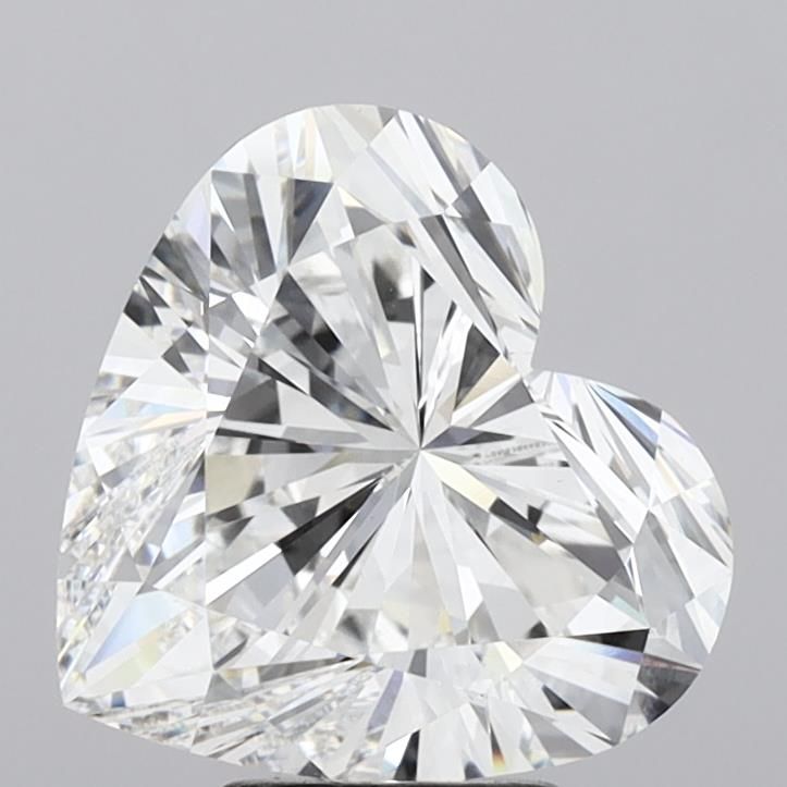 Lab-Grown Heart Diamond - 8.01 Carats, E Color, VVS2 Clarity - Certified by IGI - Report Number: LG638445309