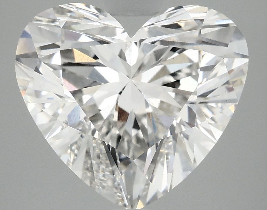 Lab-Grown Heart Diamond - 4.96 Carats, F Color, VS1 Clarity - Certified by IGI - Report Number: LG715542052
